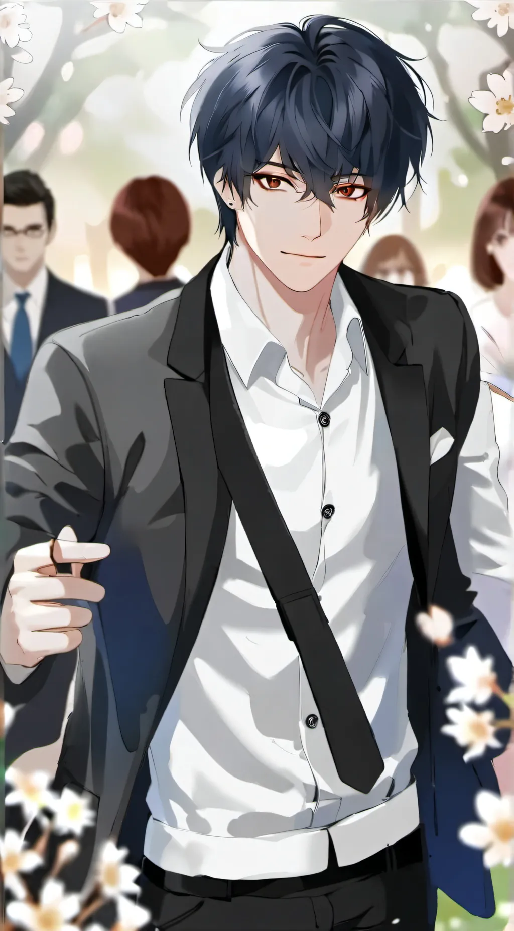 ai character: Isaac Maricio  background