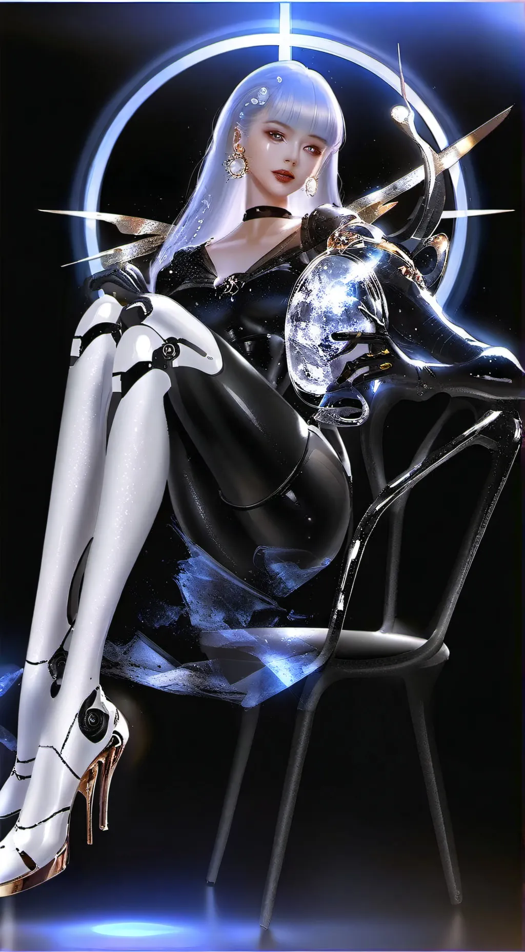 ai character: Gresy background