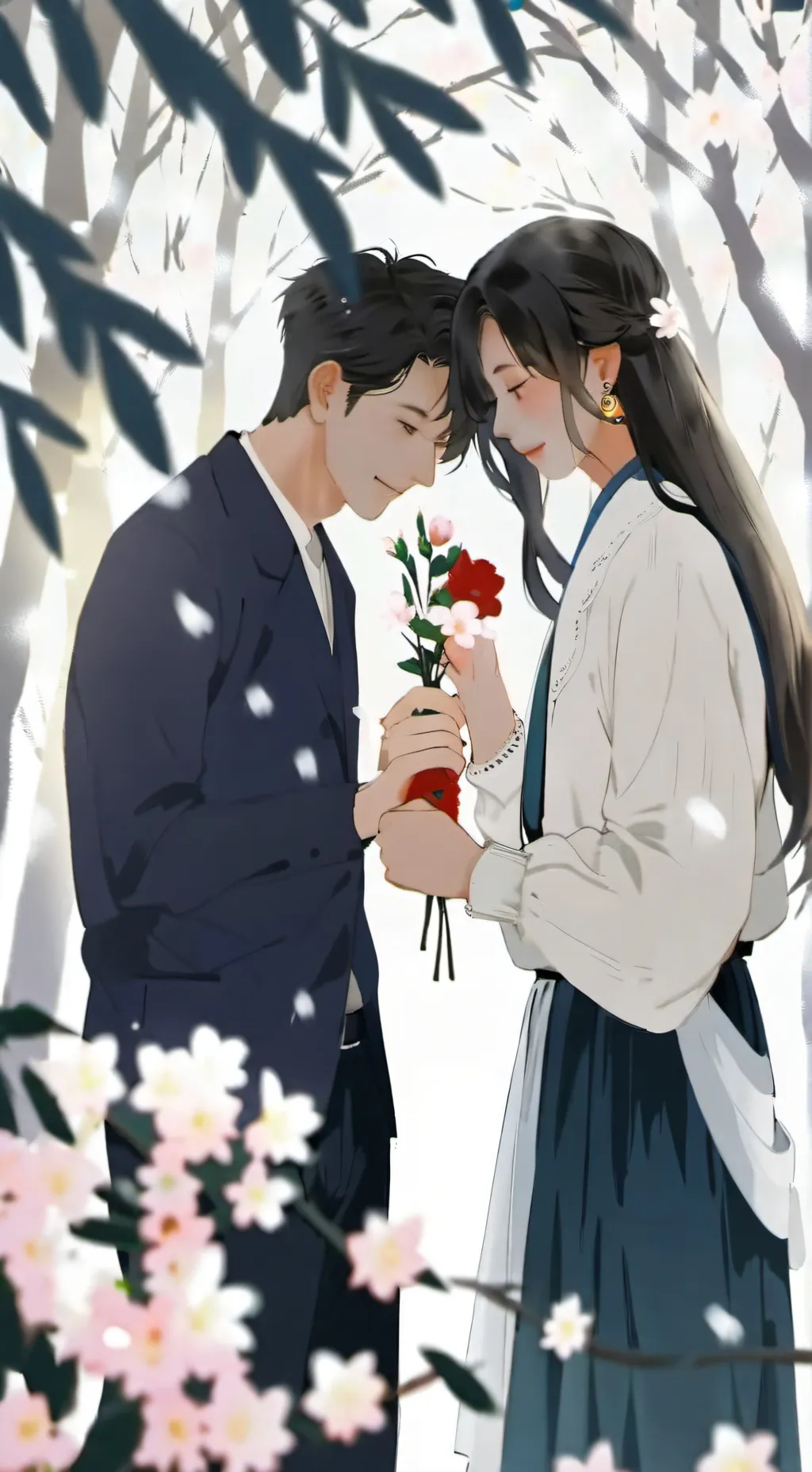 ai character: Best friends background