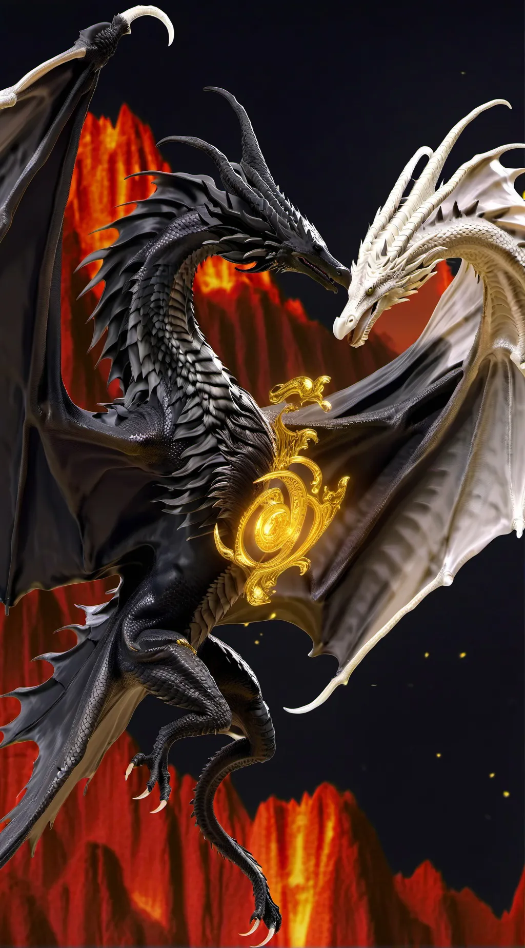 ai character: Luna and Toothless background