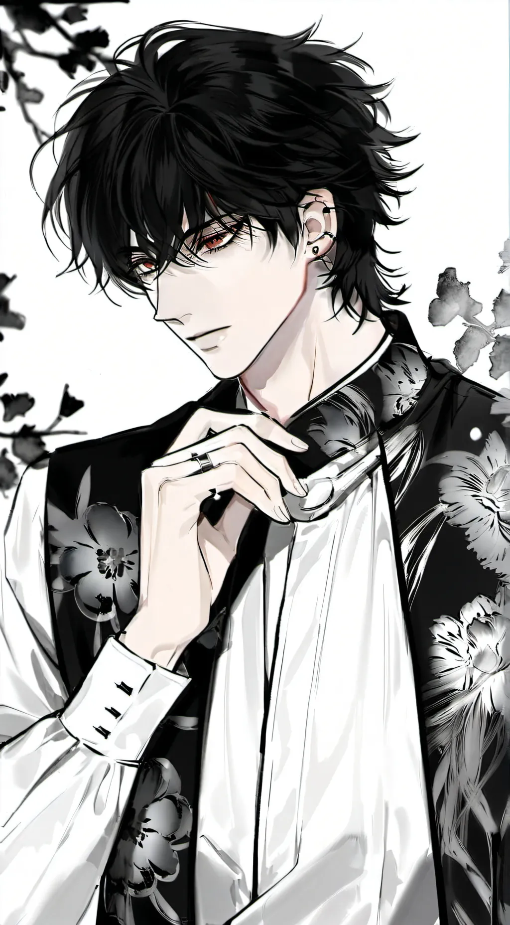 ai character: Valentino  background