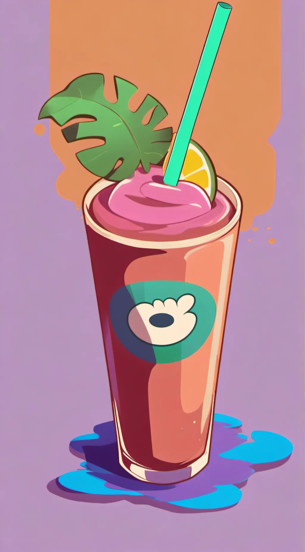 ai character: juice background