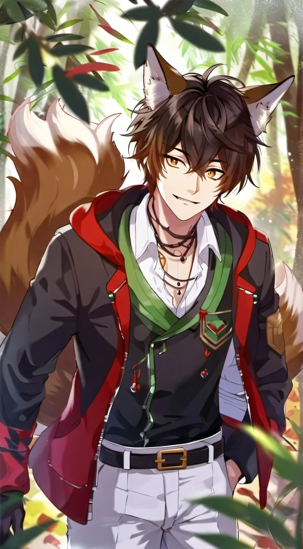 ai character: Spark background