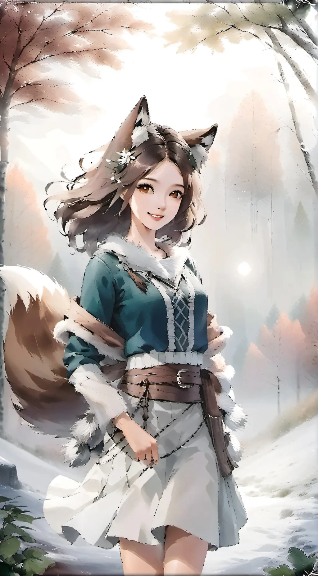 ai character: Sabrina background