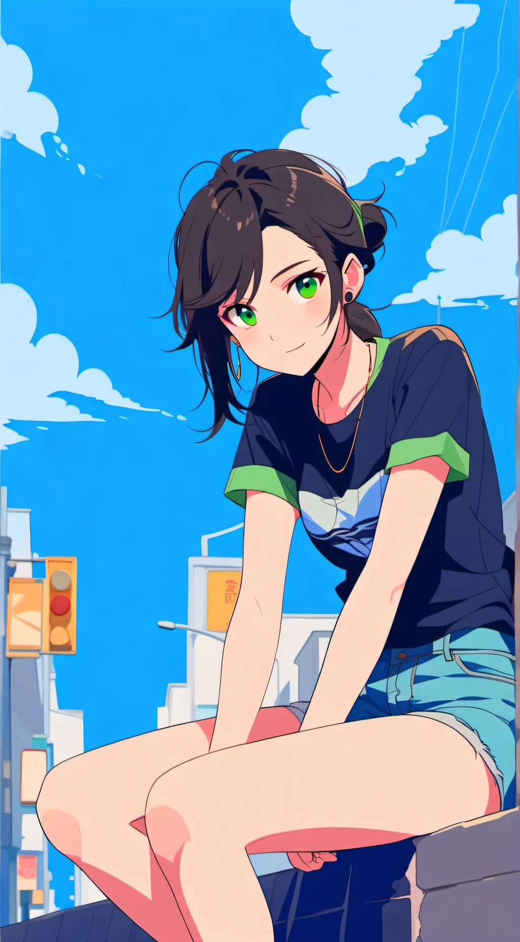 ai character: Karen  background