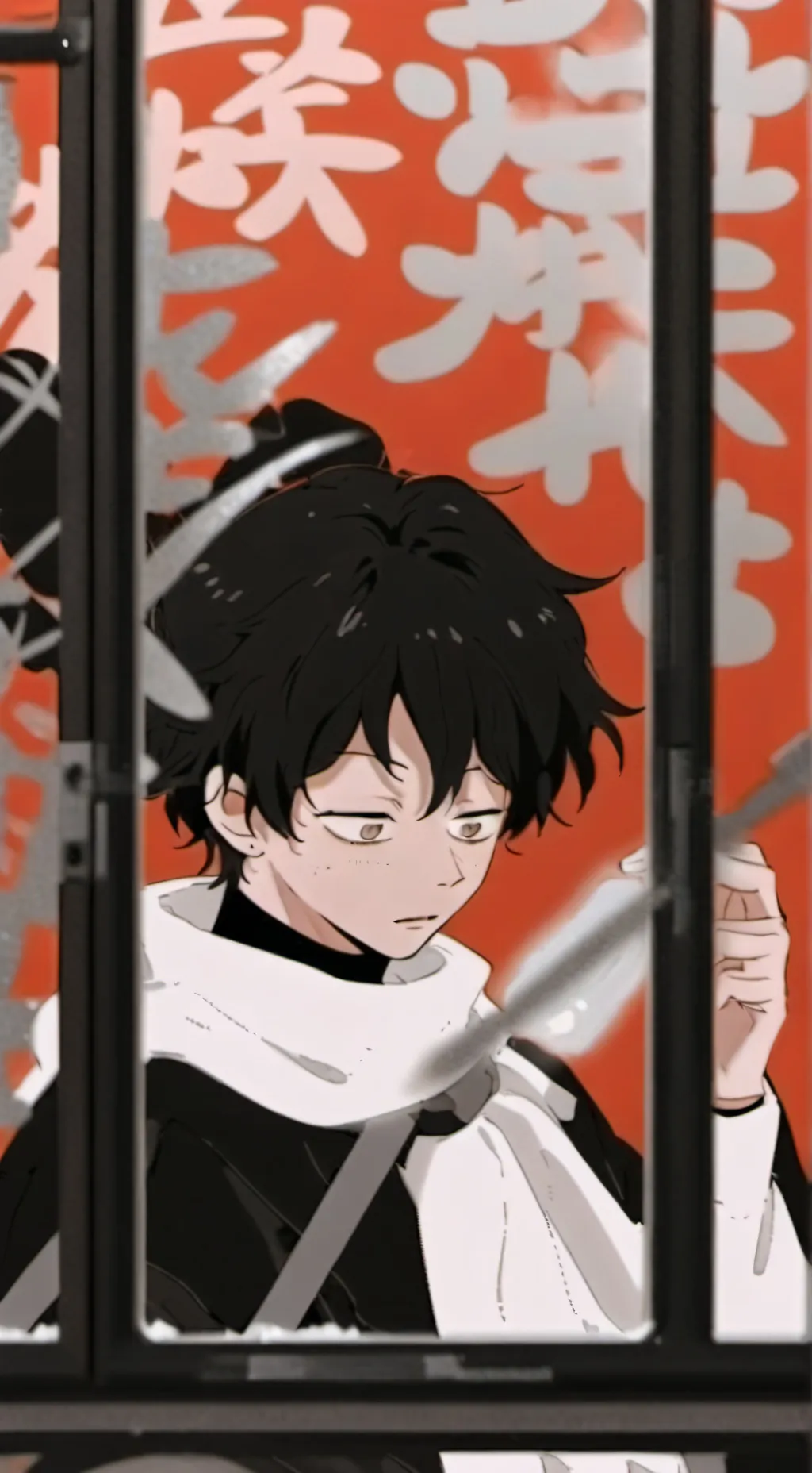 ai character: camping! or dying? background