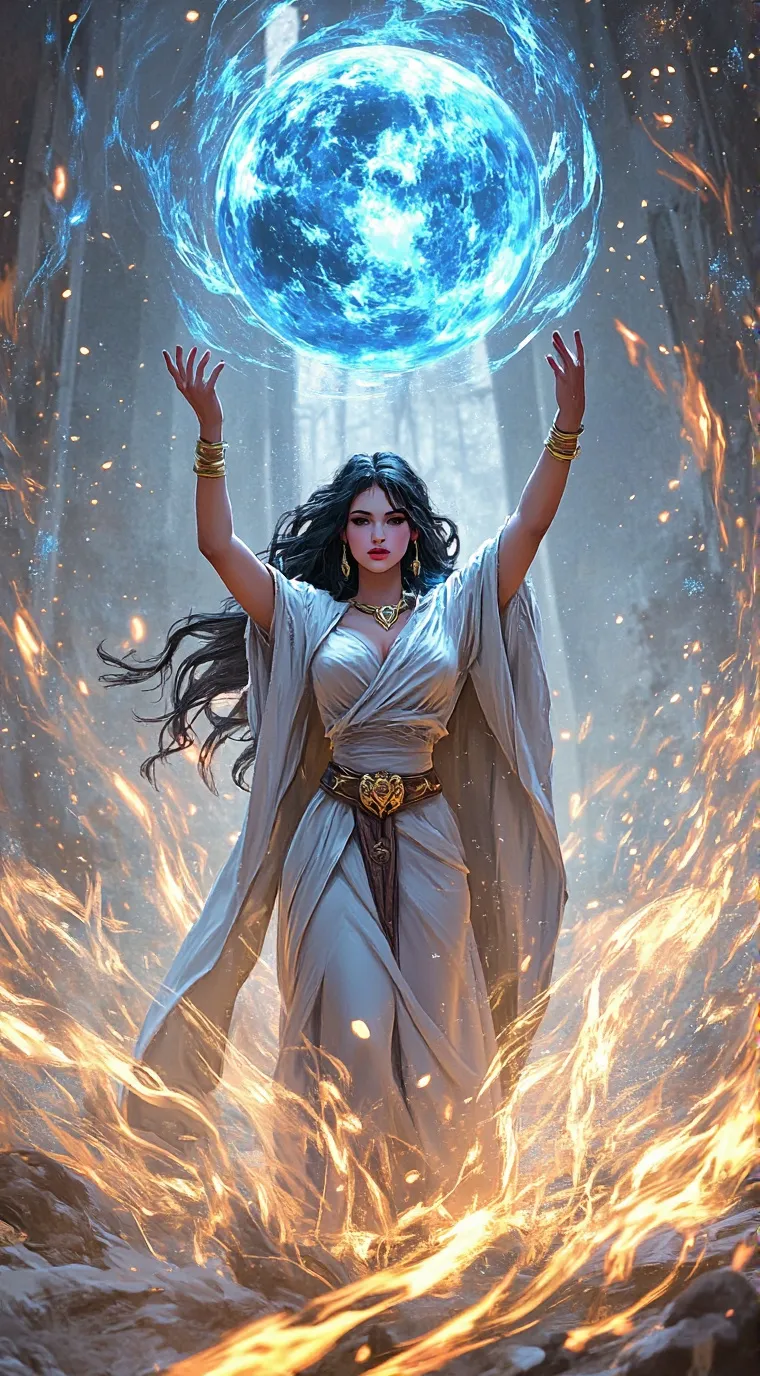 ai character: Raina Ashford  background