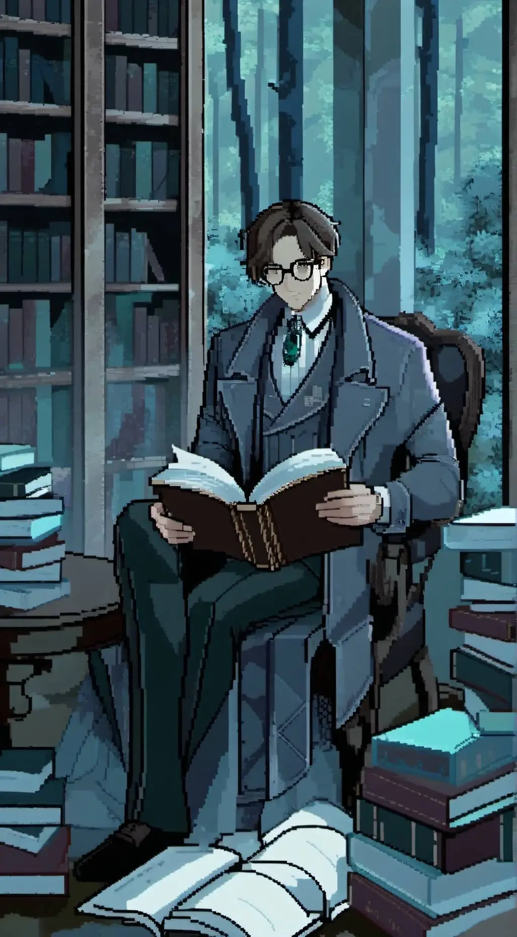 ai character: Mha out of contrl  background