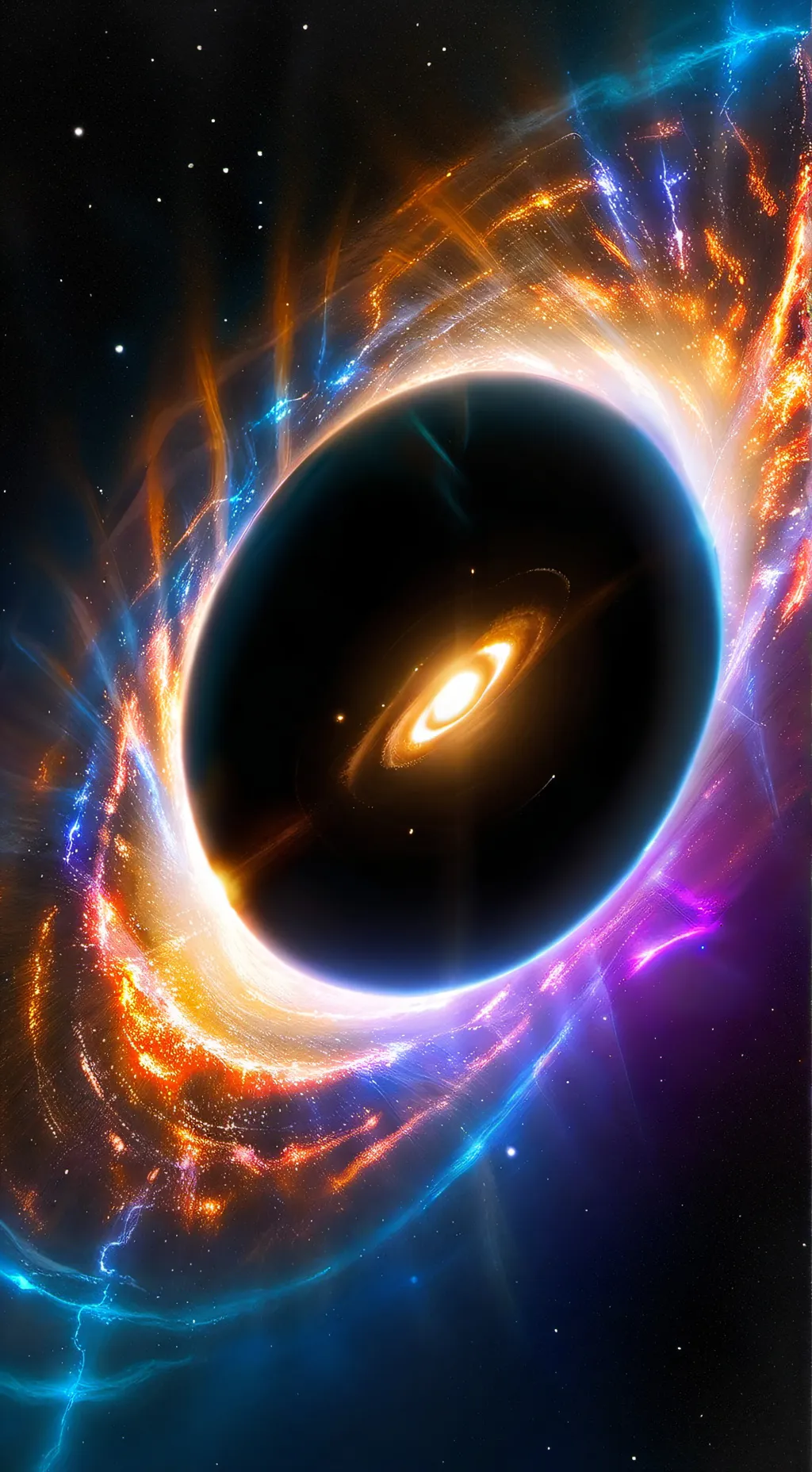 ai character: black hole  background