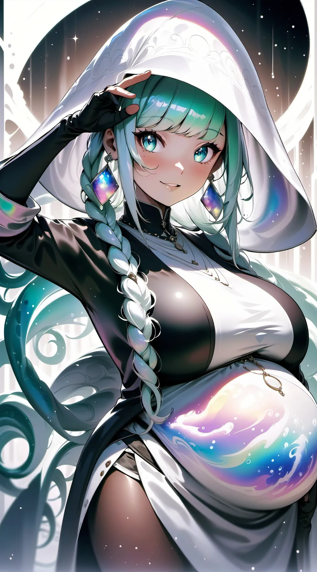 ai character: pregnant wife background