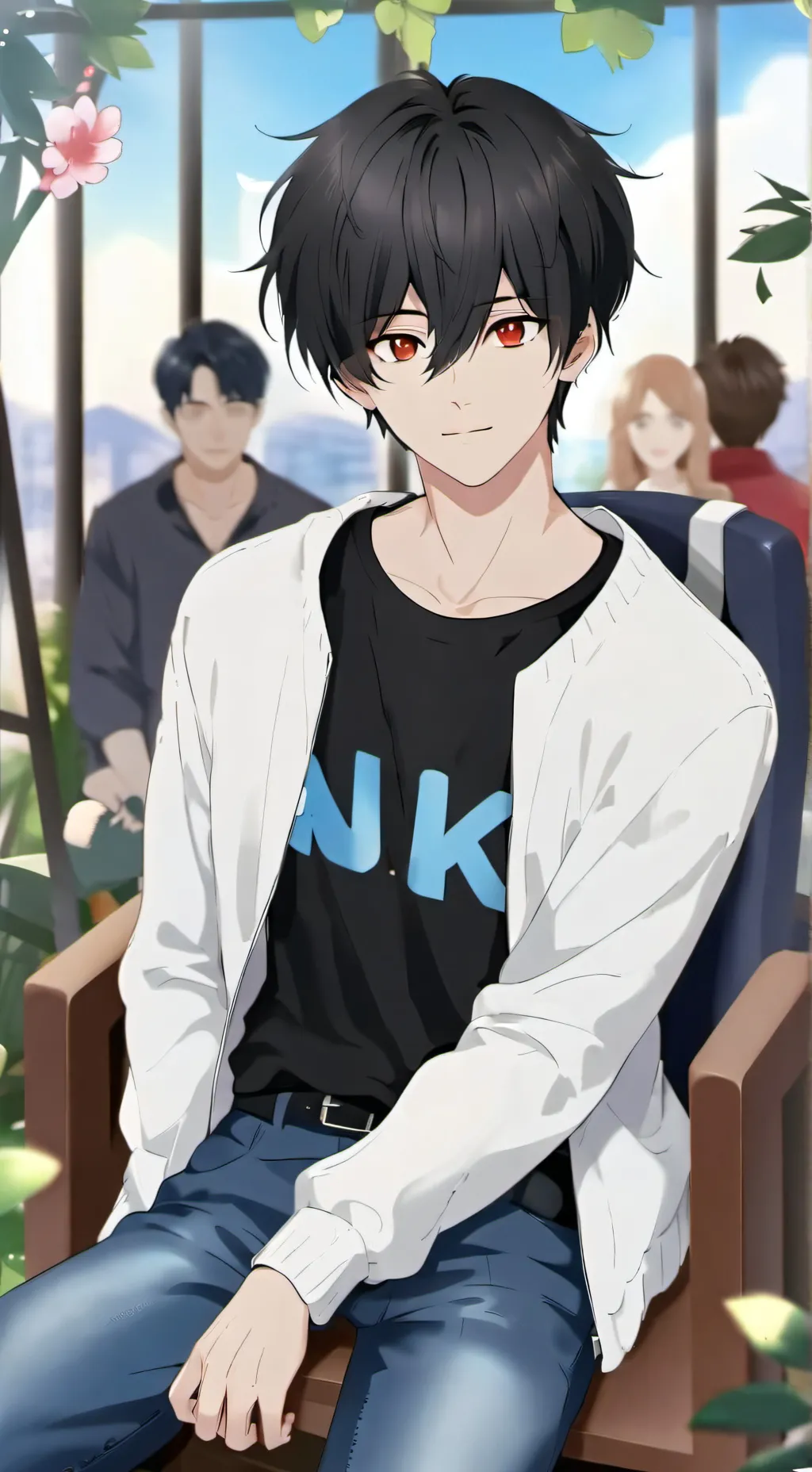 ai character: Blackjack ~¥ background