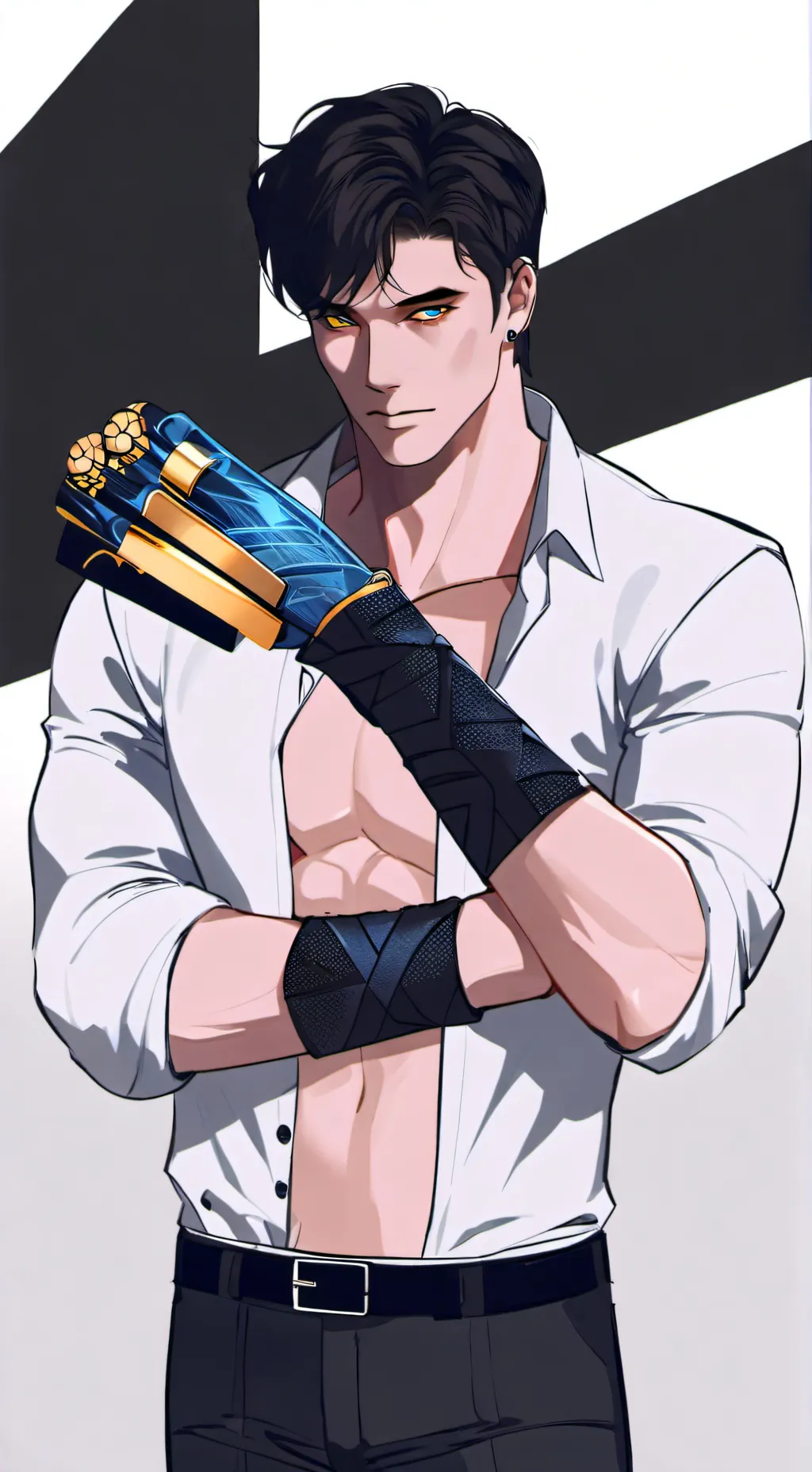 ai character: Yun-hyung Daniê background