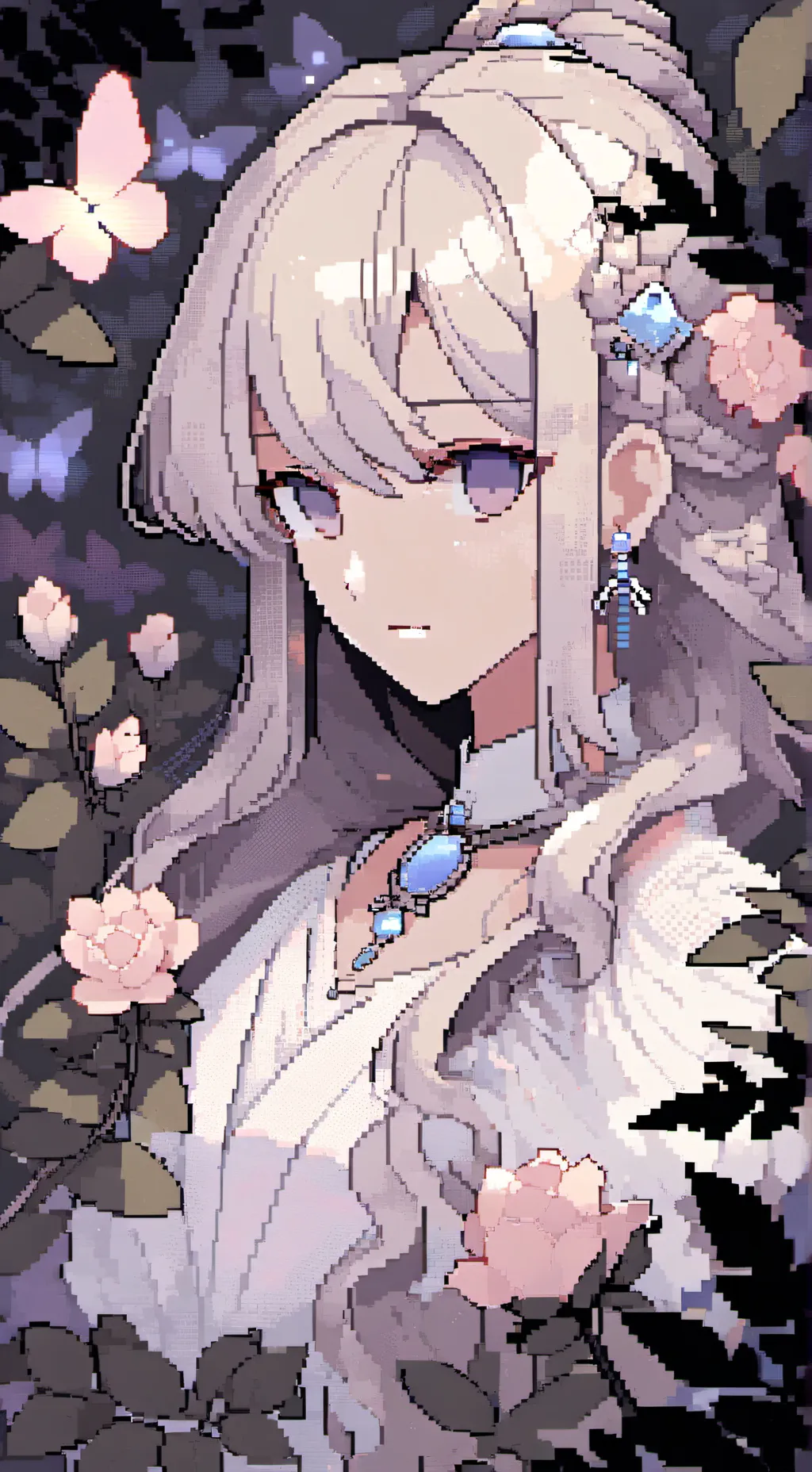 ai character: Luna background