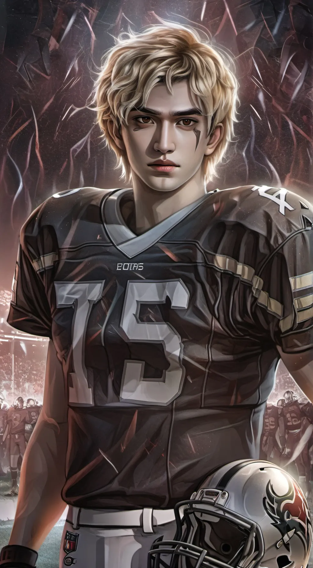 ai character: Luca Flint background