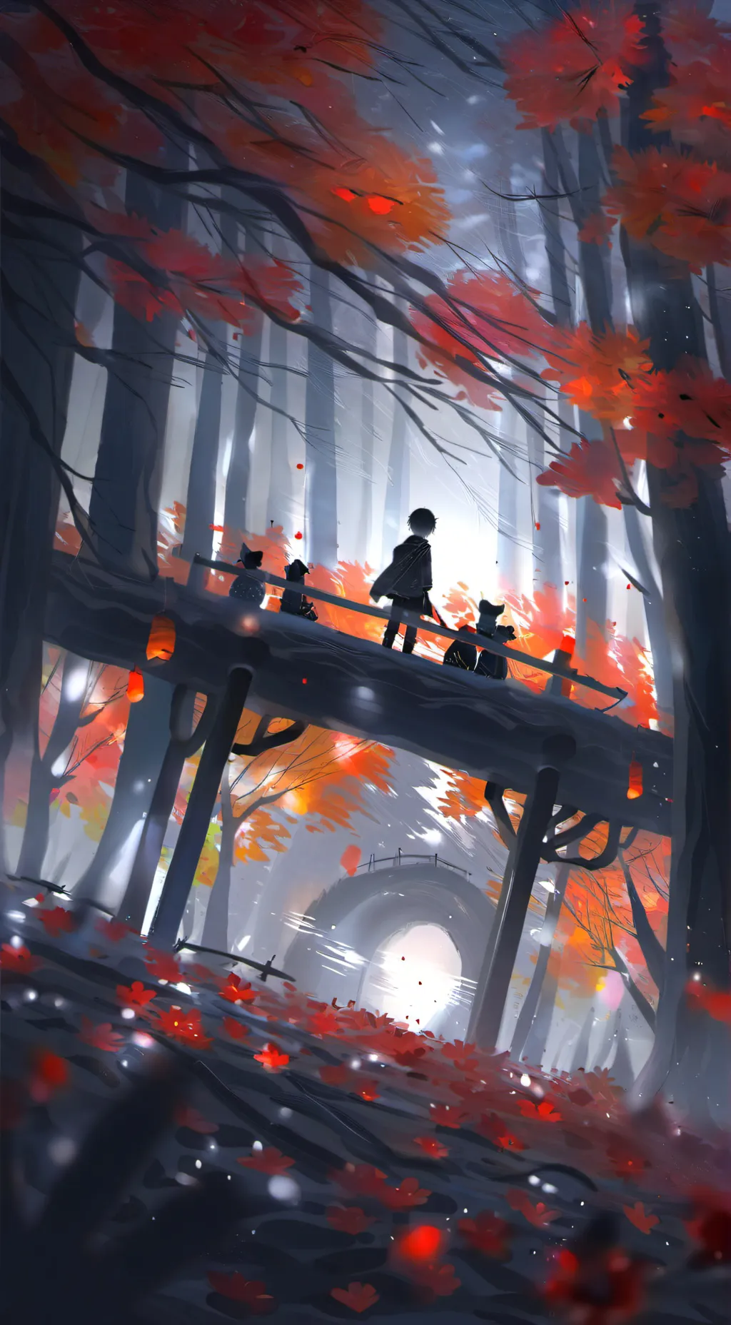 ai character: Survivor kid  background