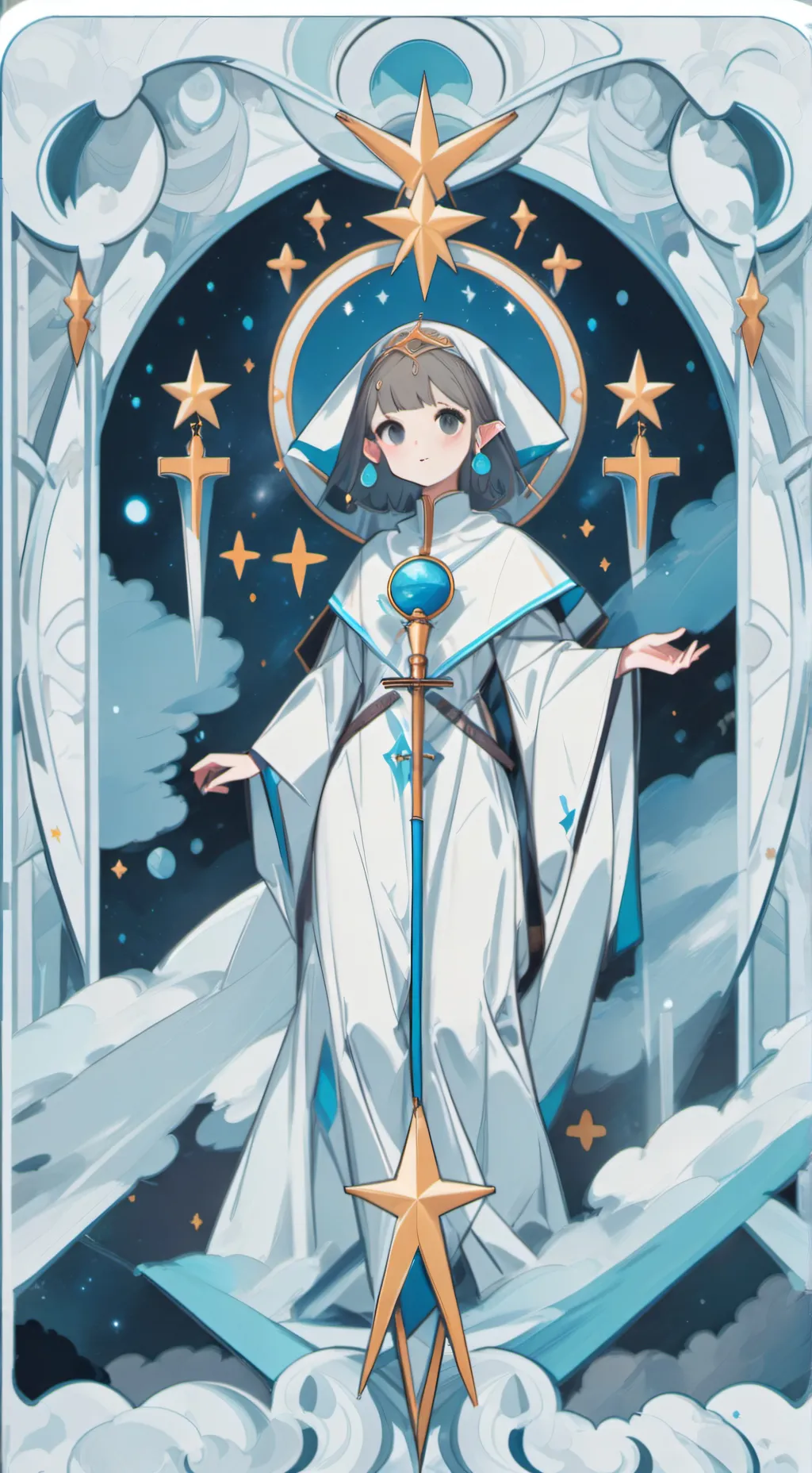 ai character: Tsams lunar died background