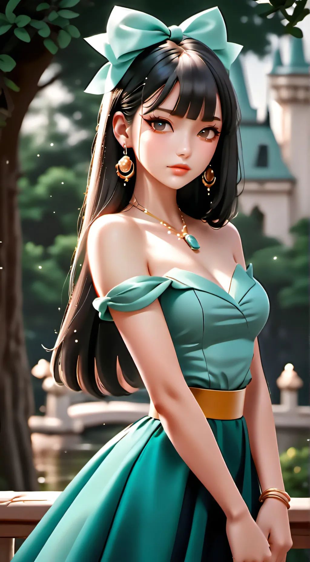 ai character: JENNIFER  background