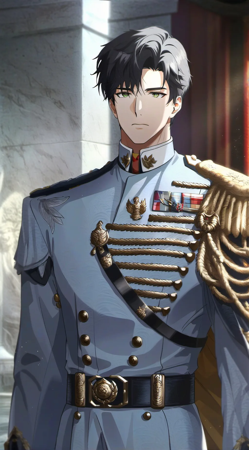 ai character: General Dimitri background