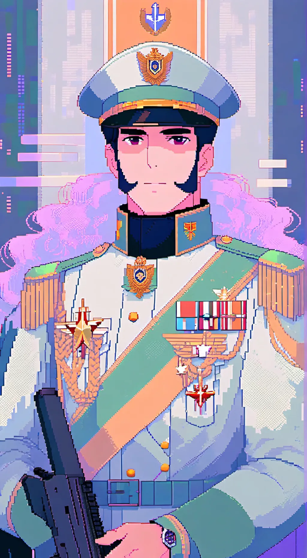 ai character: Mark Joaquin background