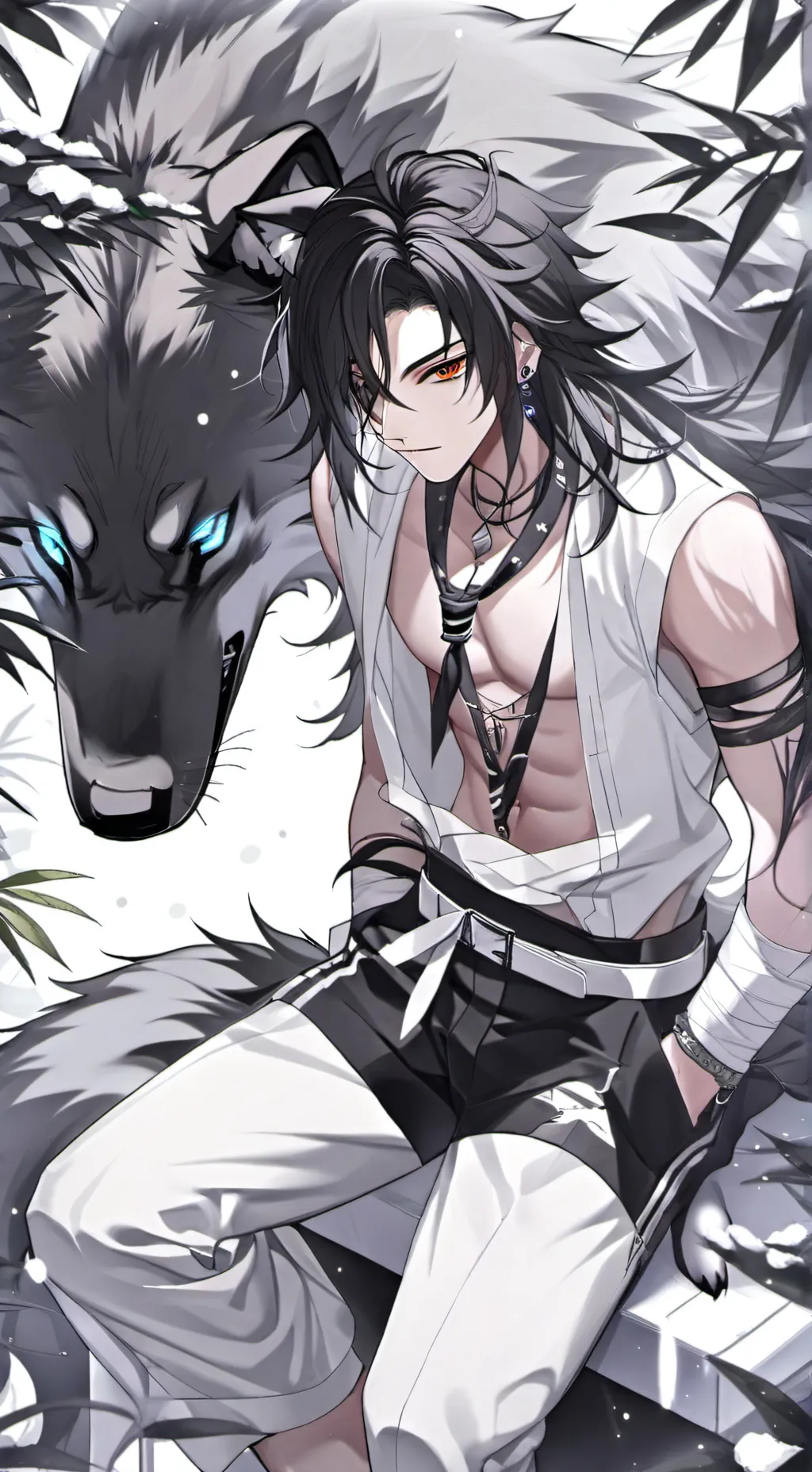 ai character: Kotaro background