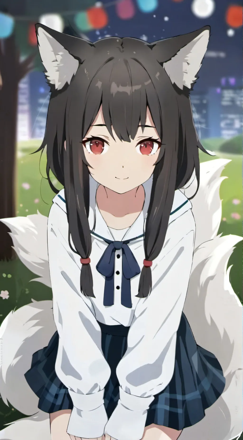 ai character: Lilly background