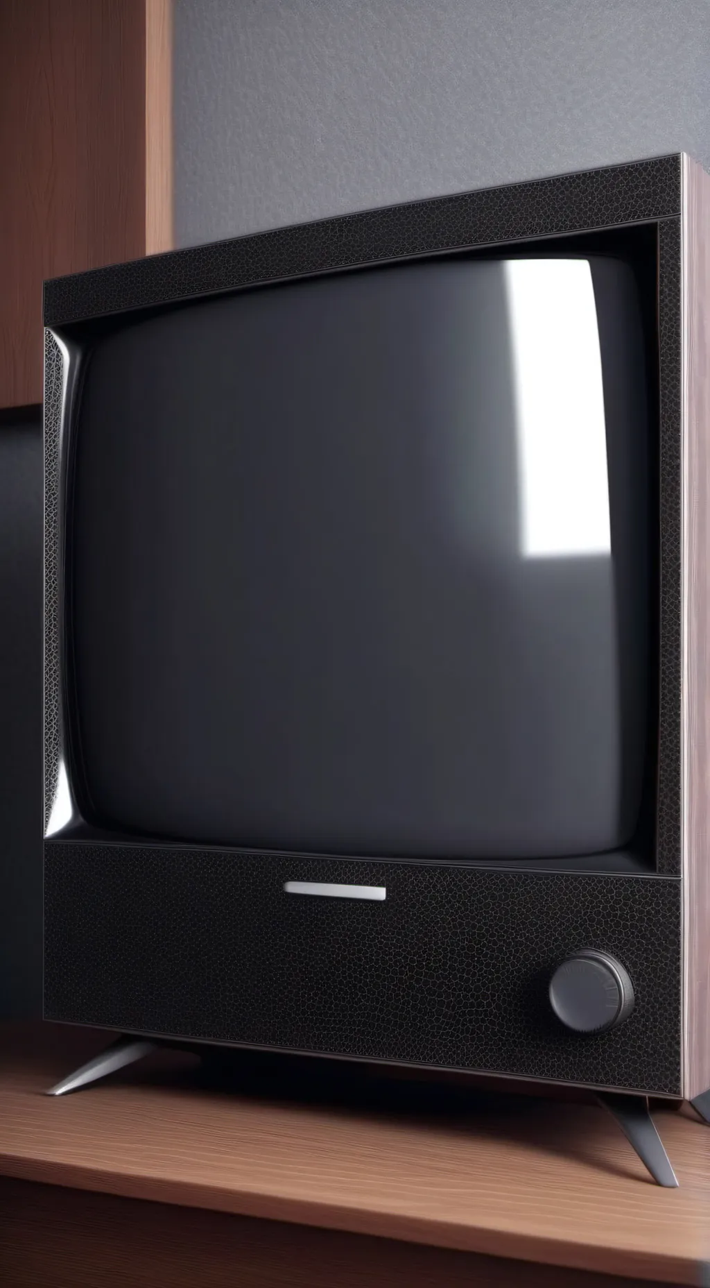 ai character: tv background