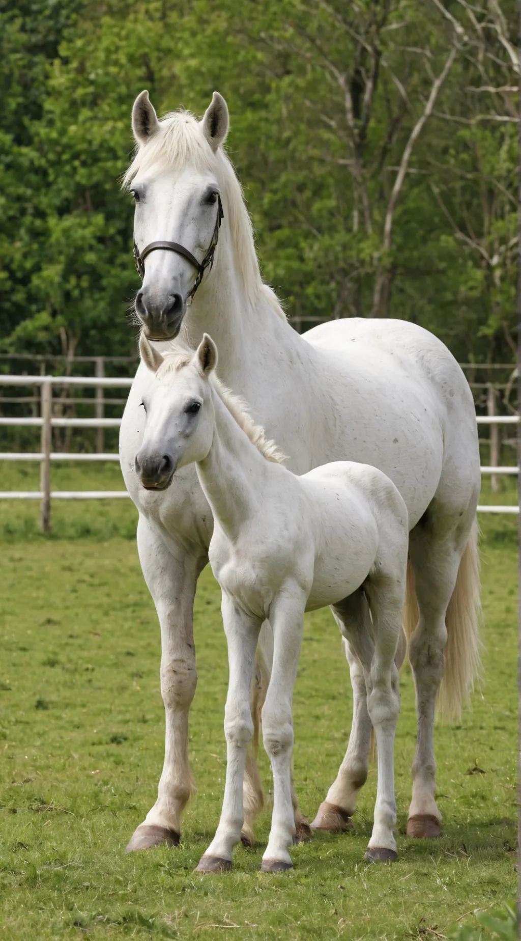 ai character: 《Horses》 background