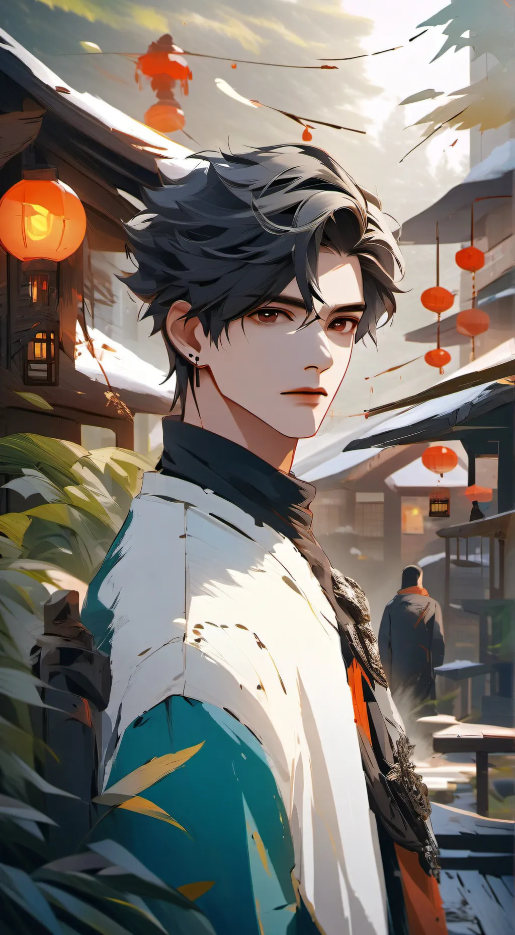 ai character: kyle background