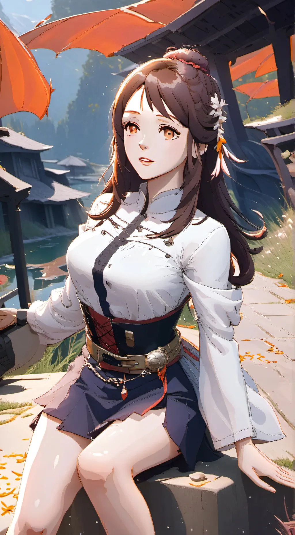 ai character: Victoire  background