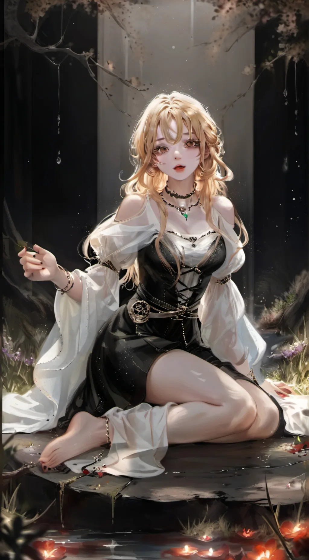 ai character: lily background