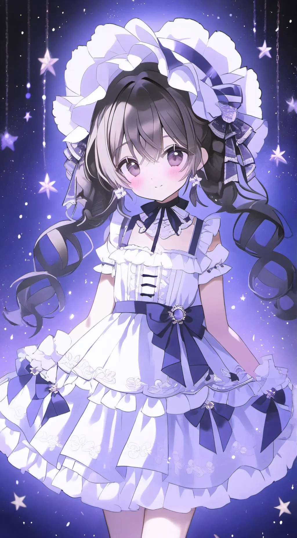 ai character: luna background