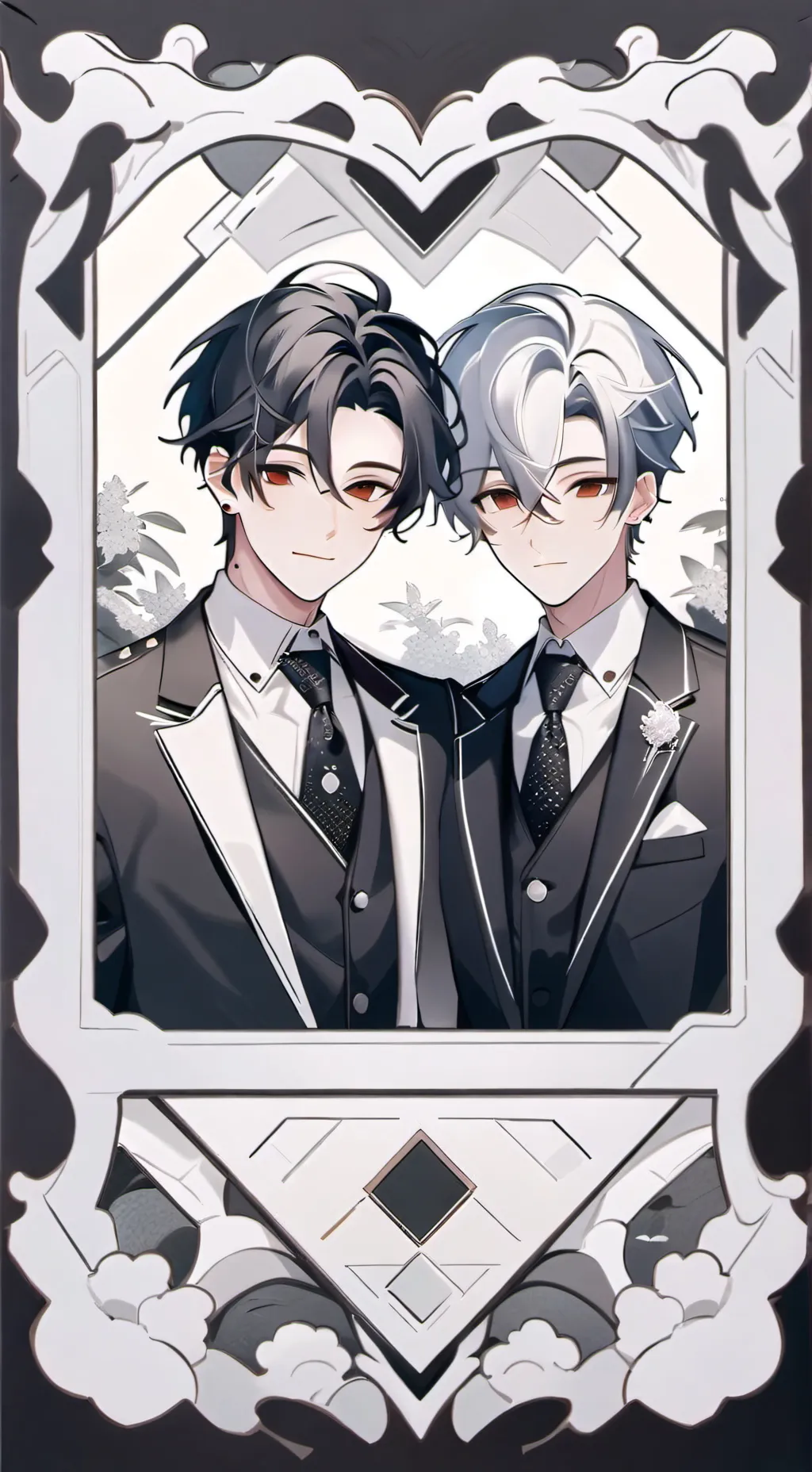 ai character: Felix y Axel background