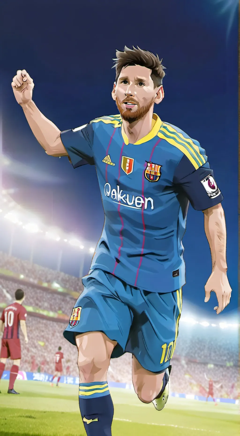 ai character: messi background