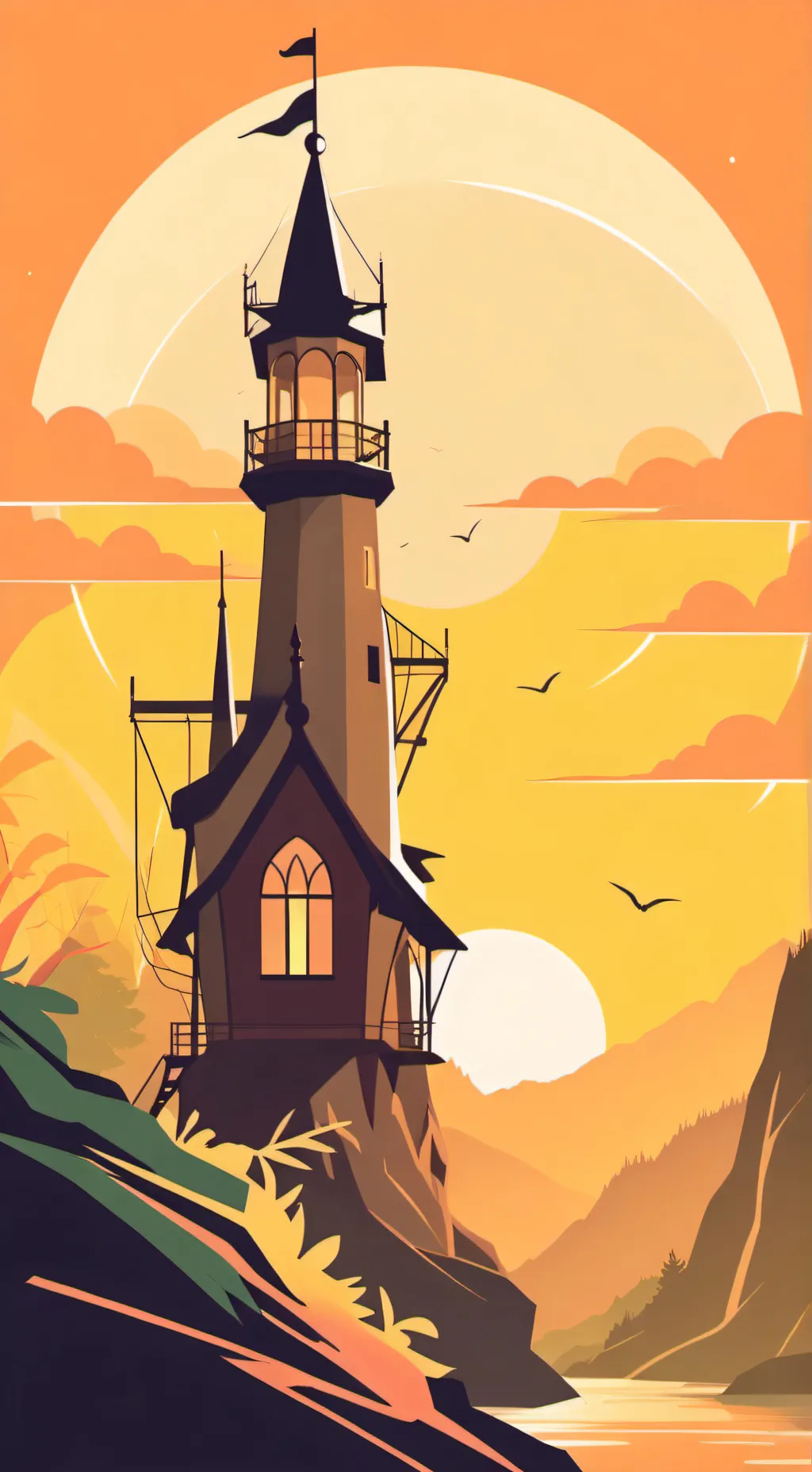 ai character: ENGLISH OR SPANISH background