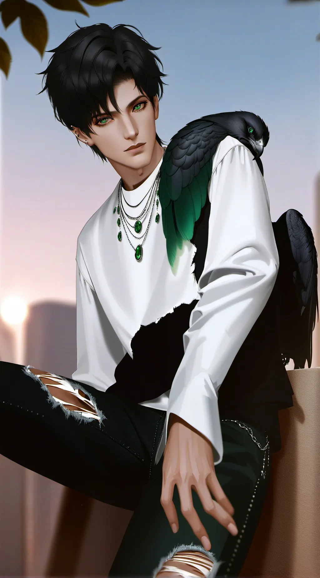 ai character: ~•Leo•~ background