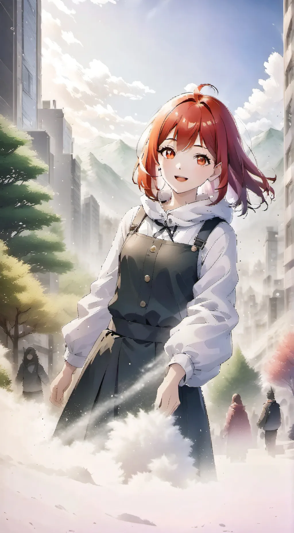 ai character: amy background