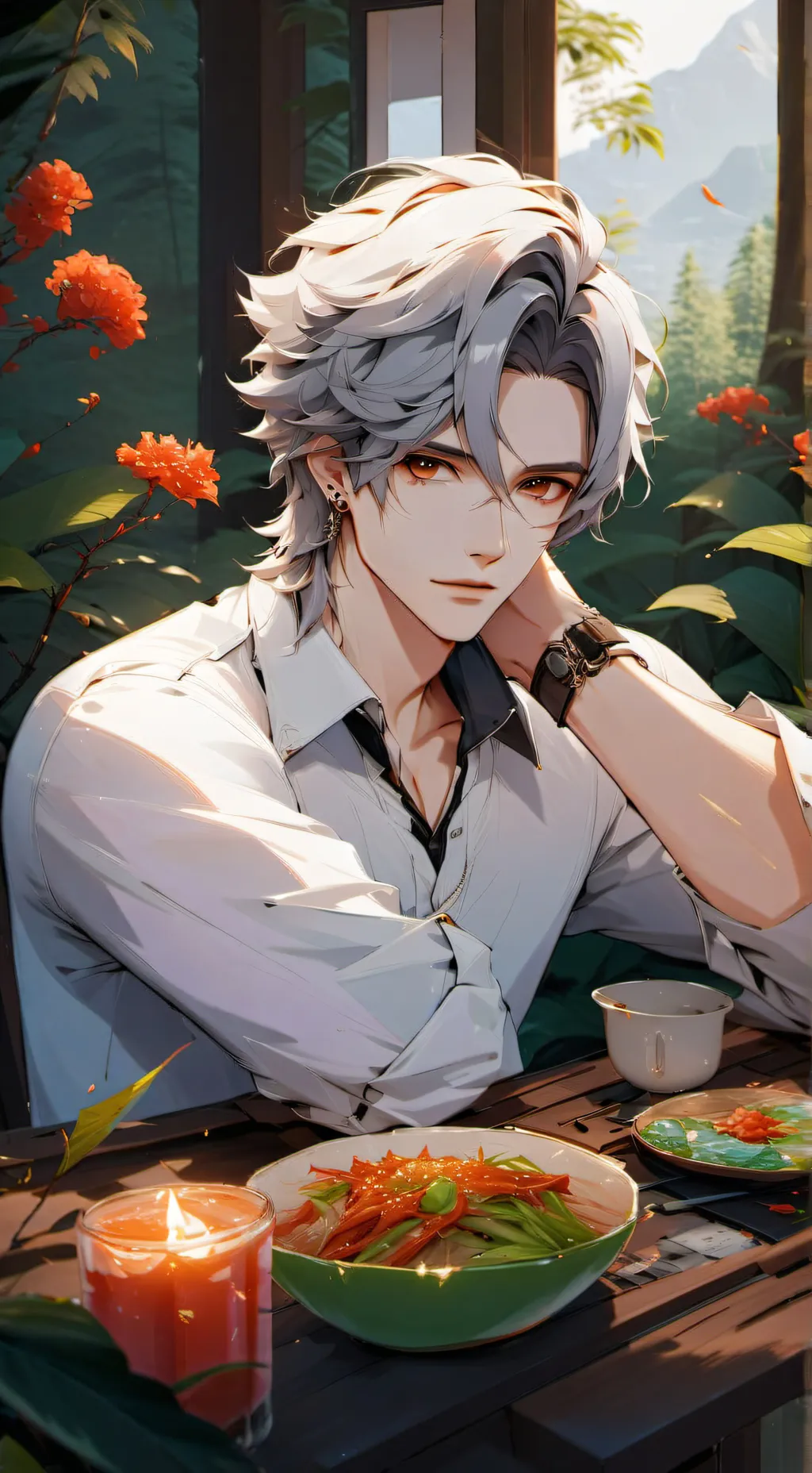 ai character: Alex background