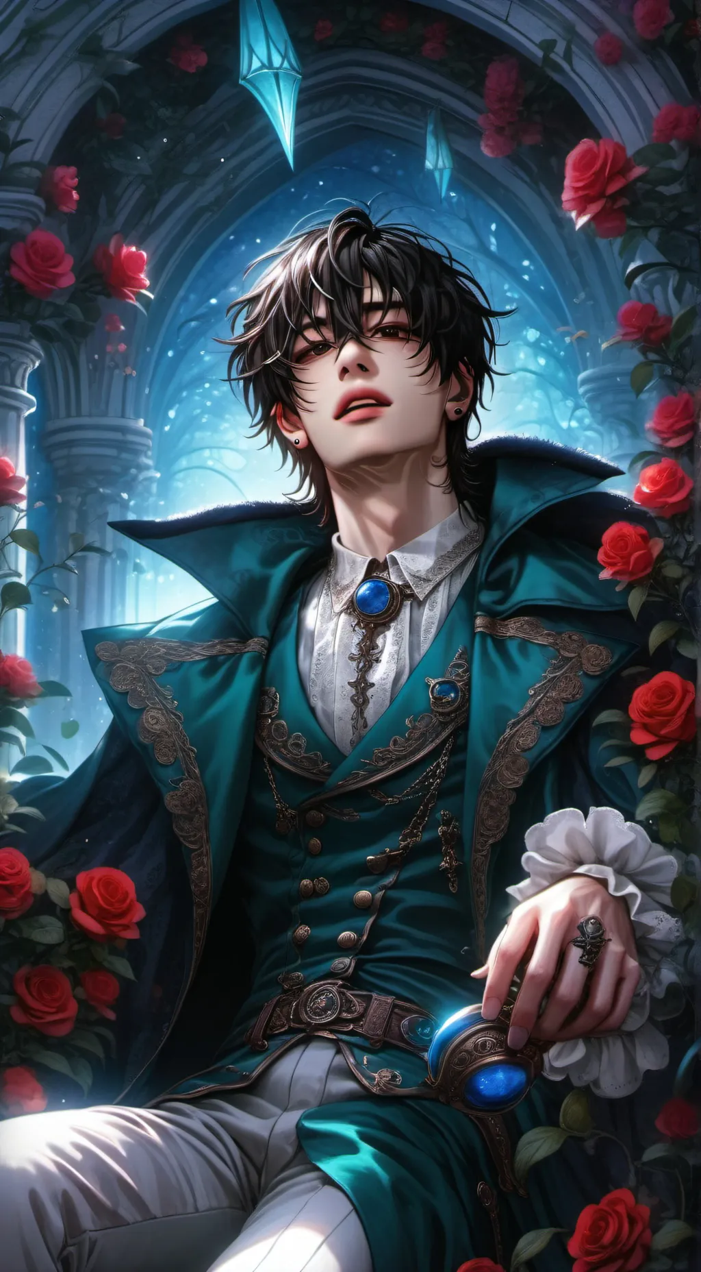 ai character: Maxime  background