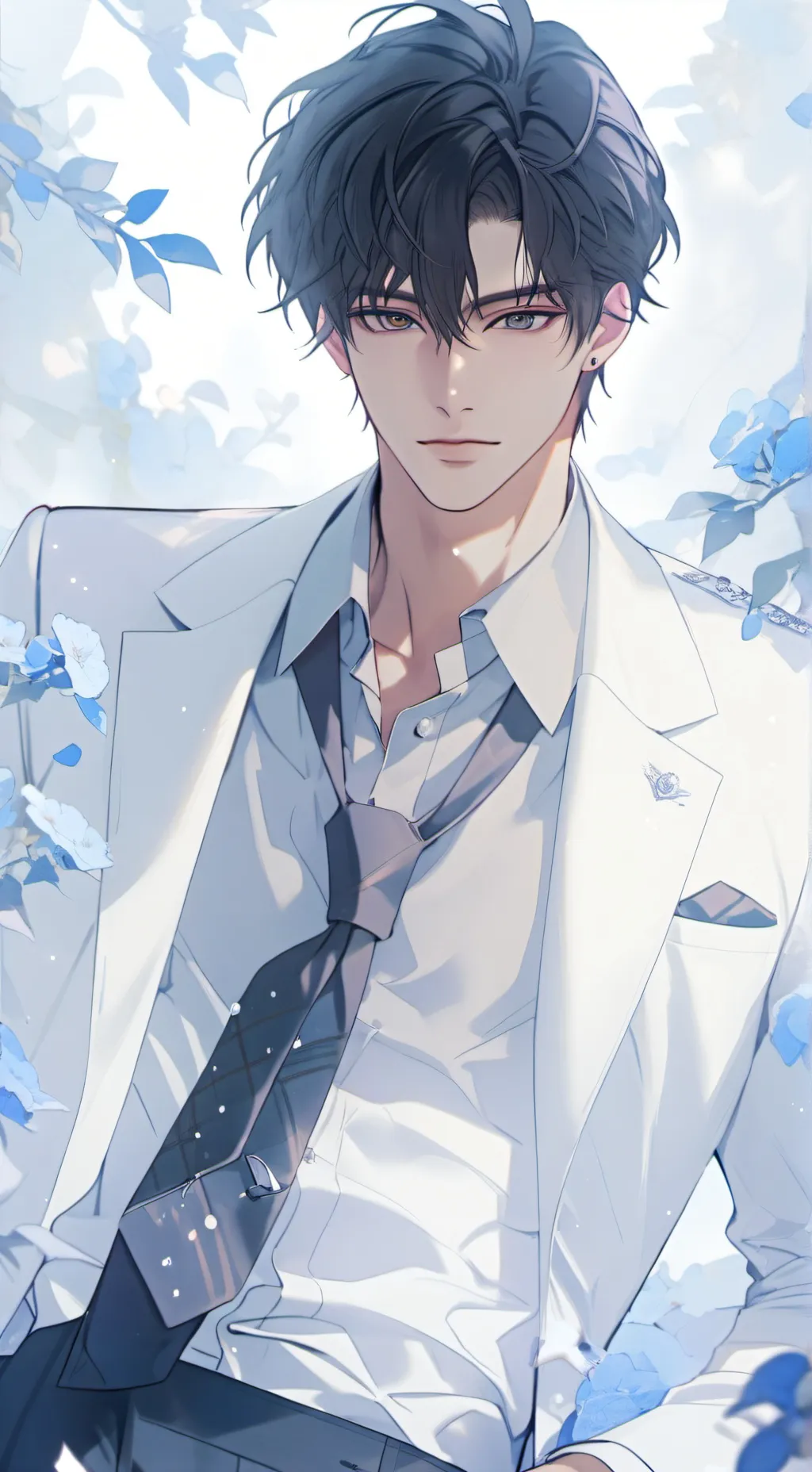 ai character: justin background