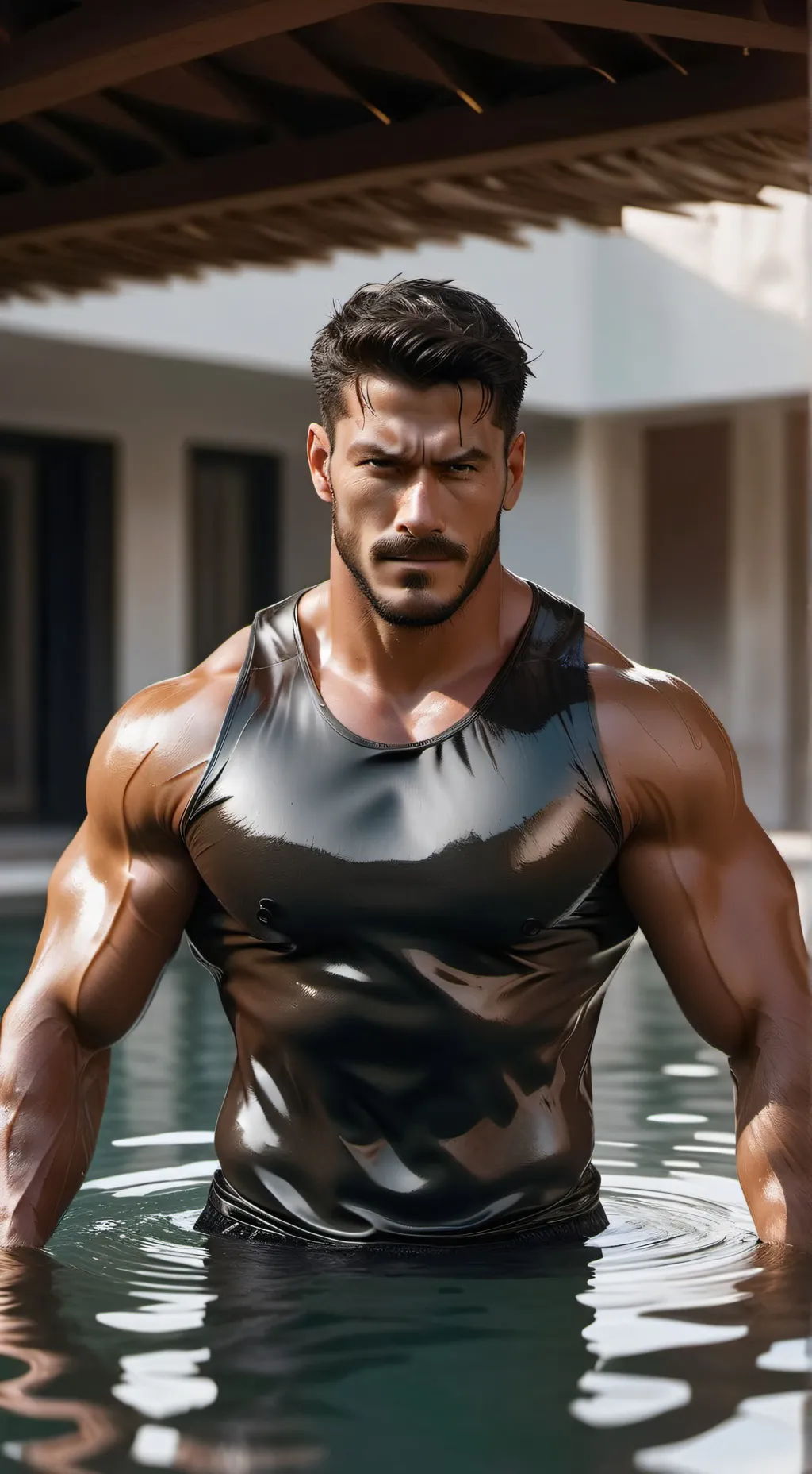 Talkie AI - Chat with bro oiled up