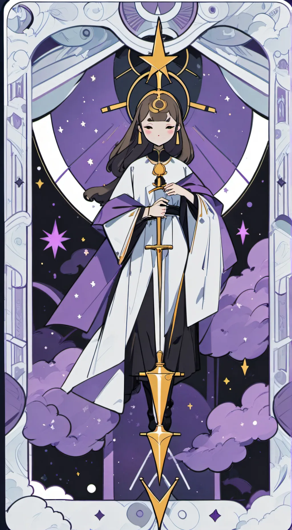 ai character: сари background