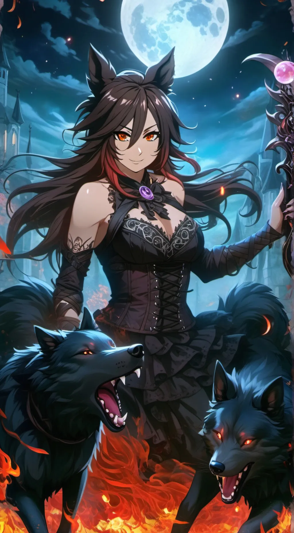 ai character: 🔥Flaghan🔥 background