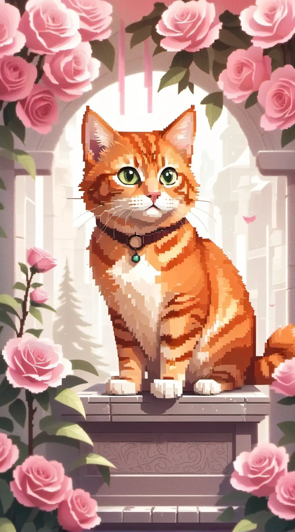 ai character: kitty background