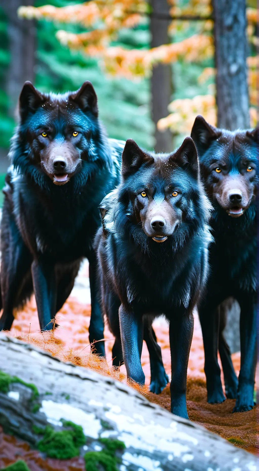 ai character: The Wolf Pack background