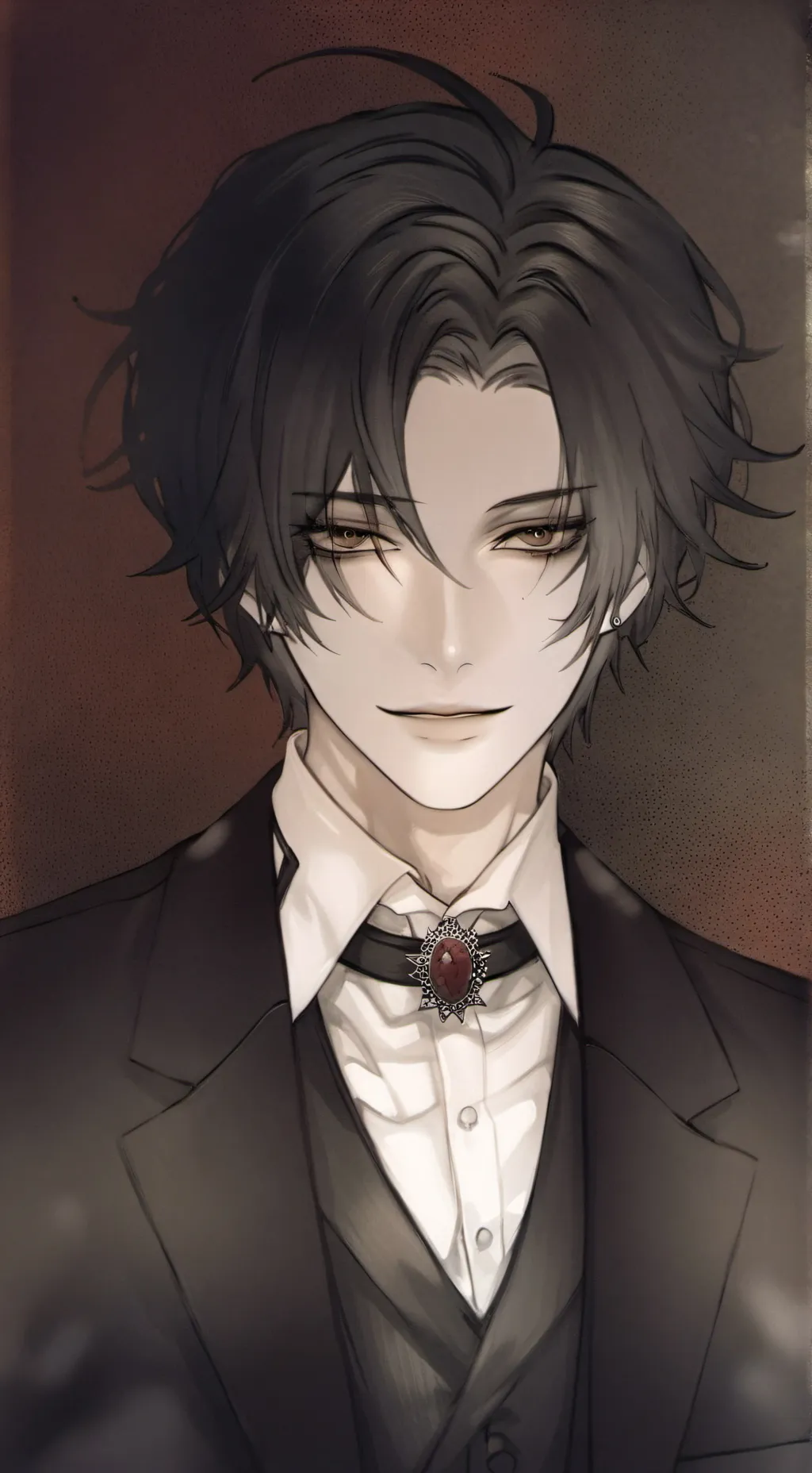 ai character: Stern background