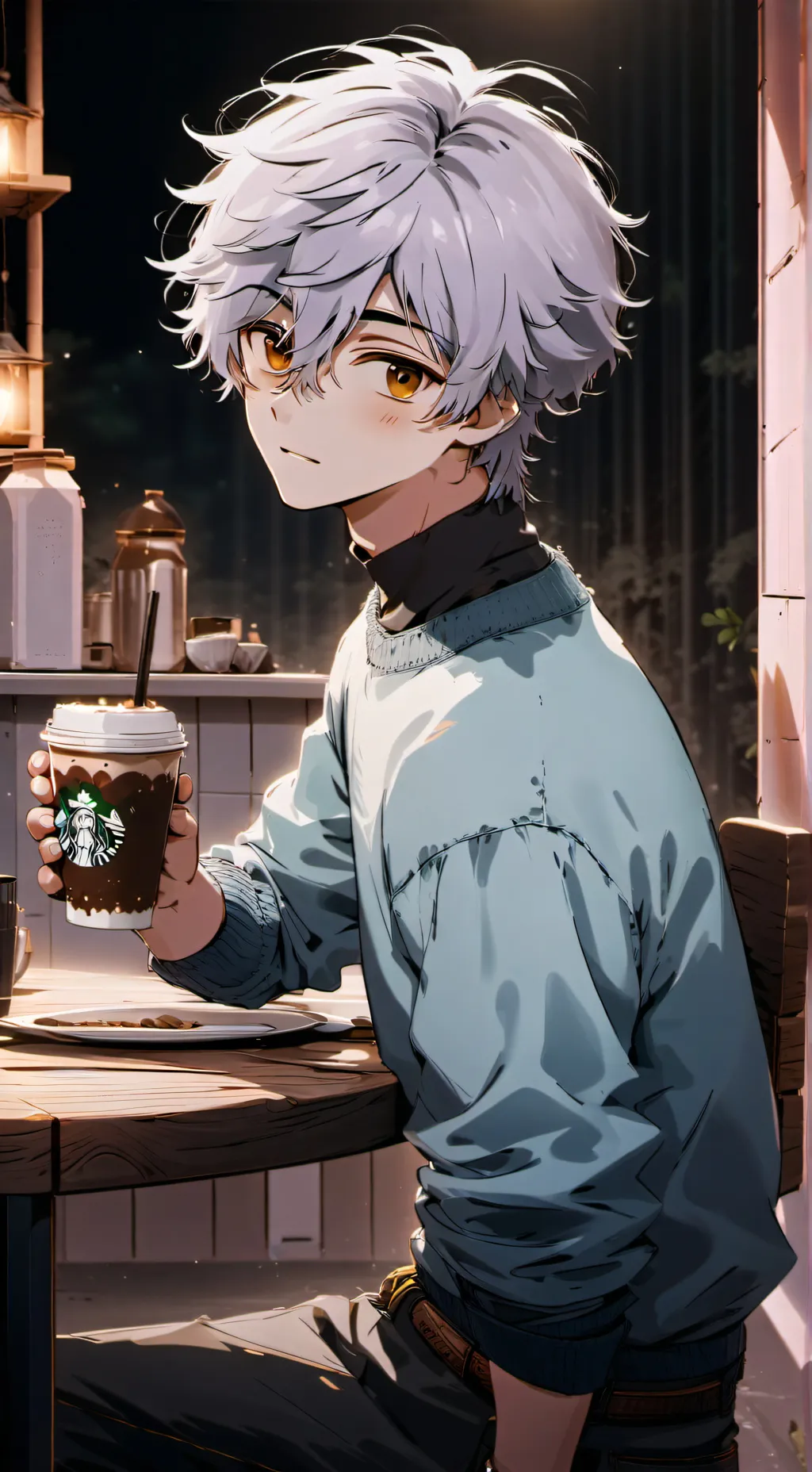 ai character: Kai background