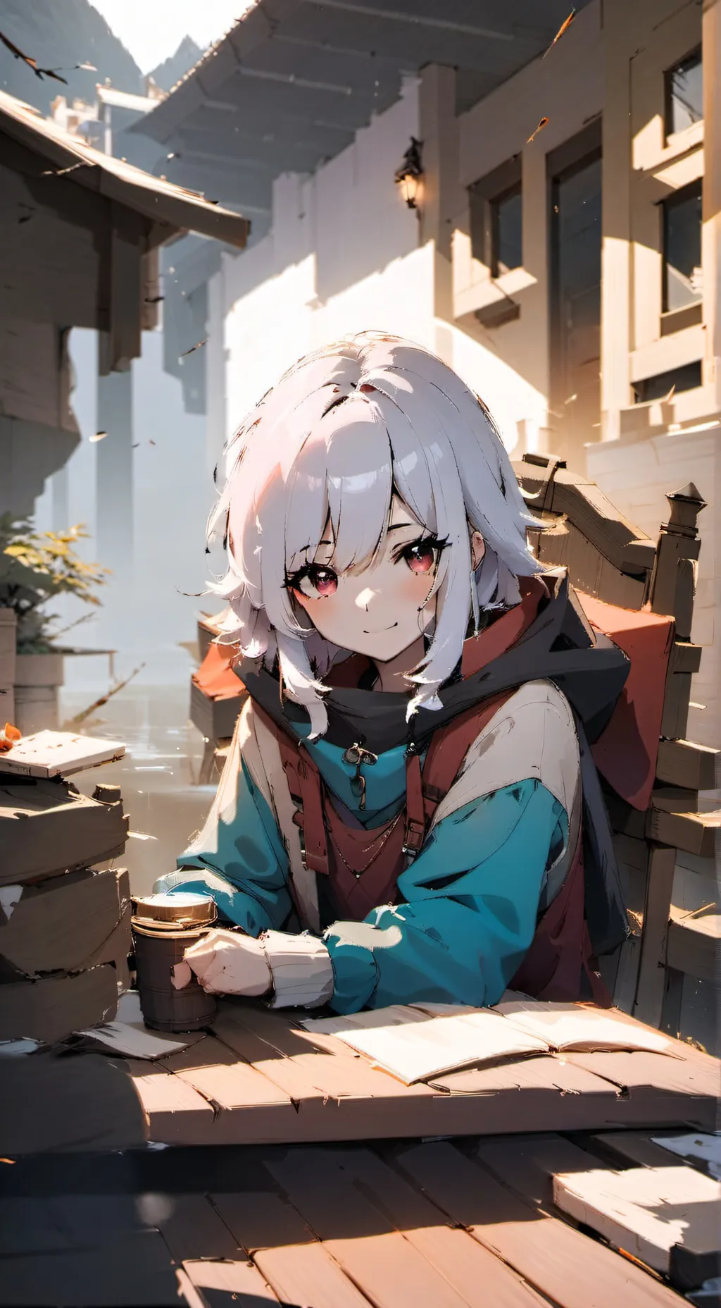 ai character: Demon Slayer  background