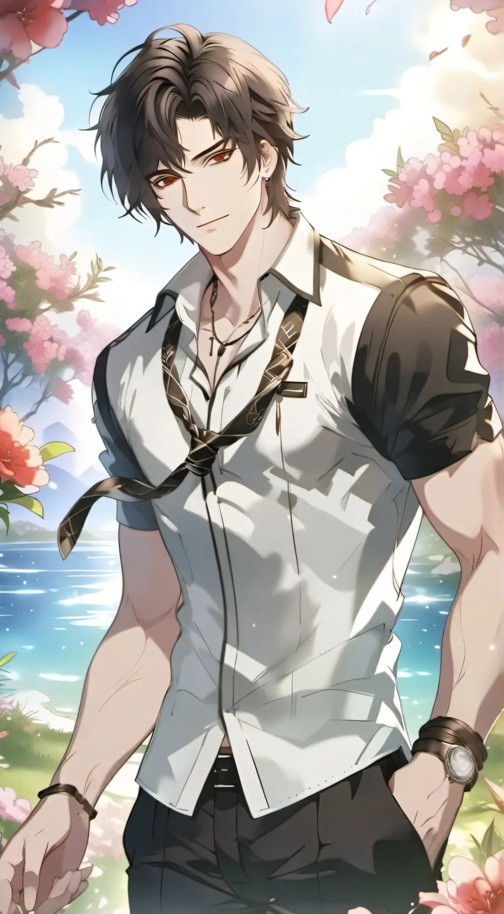 ai character: JJ  background