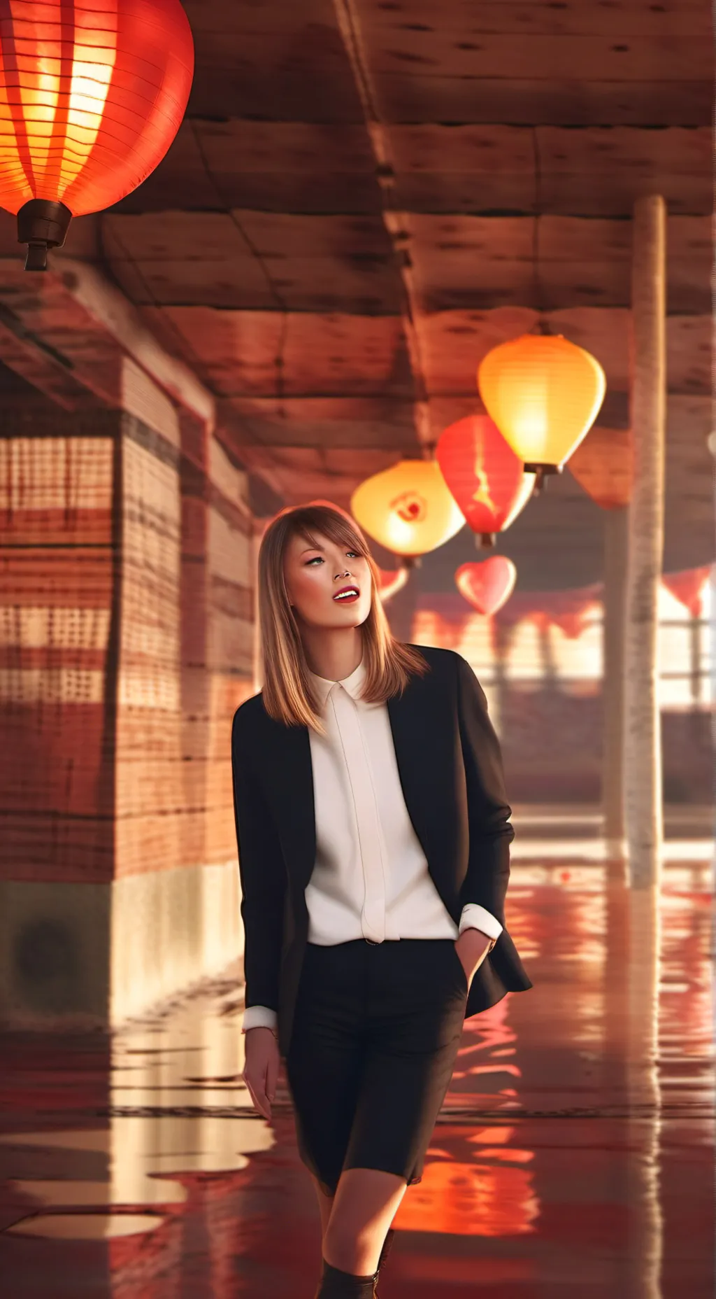 ai character: Taylor swift (:3~ background