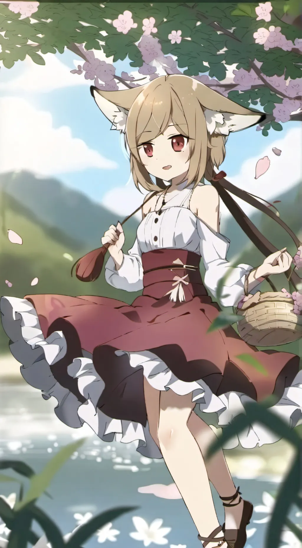 ai character: тиша background